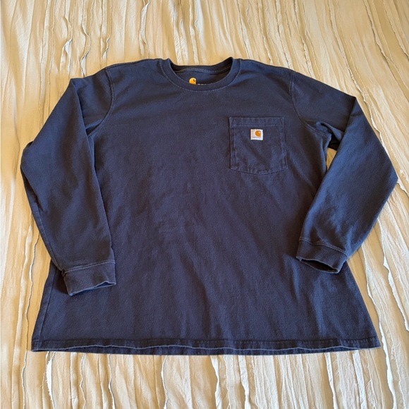Carhartt Tops - Carhartt Long-Sleeve Pocket Shirt | Size XL